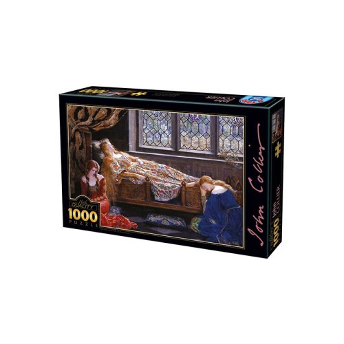 D-Toys 1000 db-os Puzzle - John Collier: The Sleeping Beauty - 73822