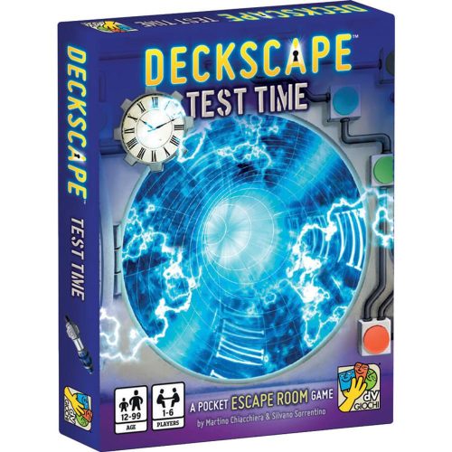 Deckscape - Test Time szabadulós társasjáték, angol nyelvű