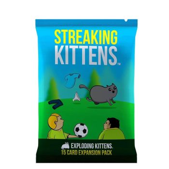   Exploding Kittens társasjáték Streaking Kittens kiegészítő, angol nyelvű