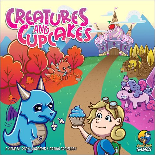 Creatures & Cupcakes társasjáték, angol nyelvű