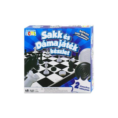 Sakk és Dámajáték készlet