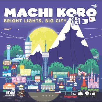   Machi Koro Bright Lights, Big City angol nyelvű társasjáték