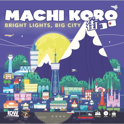 Machi Koro Bright Lights, Big City angol nyelvű társasjáték