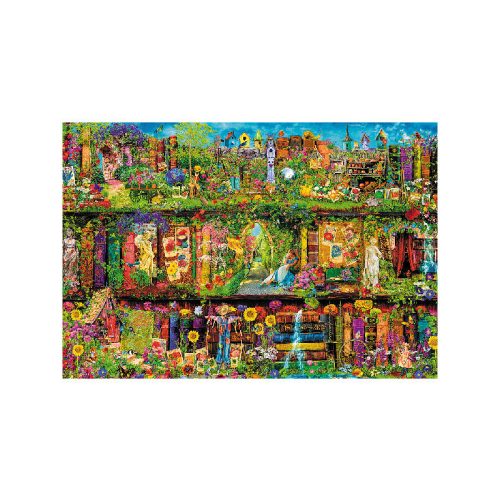 Trefl Tündér Könyvespolcok - 1500 db-os puzzle 26165