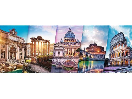 Trefl Utazás Olaszországba -500 db-os panoráma puzzle 29505