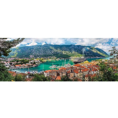 Trefl Kotor, Montenegró  - 500 db-os panoráma puzzle 29506