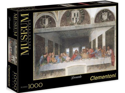 Puzzle 1000 db-os - Leonardo da Vinci: Az utolsó vacsora - Clementoni (31447)