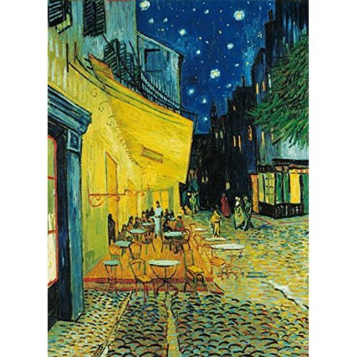 Puzzle 1000 db-os - Vincent van Gogh: Éjjeli kávézó - Clementoni (31470)