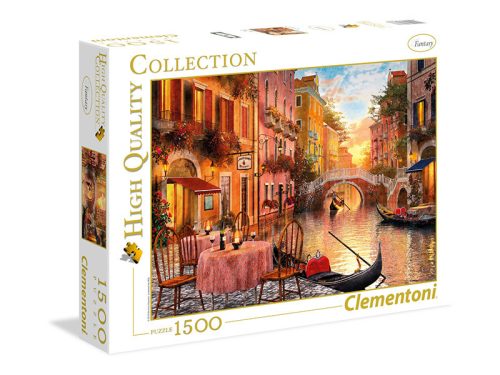 Puzzle 1500 db-os - Velence - Clementoni 31668