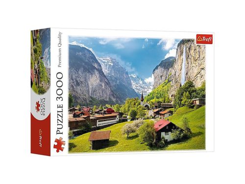 Trefl Lauterbrunnen, Svájc - 3000 db-os puzzle 33076