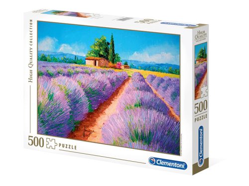 Puzzle 500 db-os - Levendula illat - Clementoni 35073
