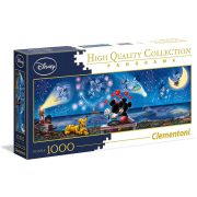 Puzzle 1000 db-os Panorama - Mickey & Minnie - Clementoni 39449