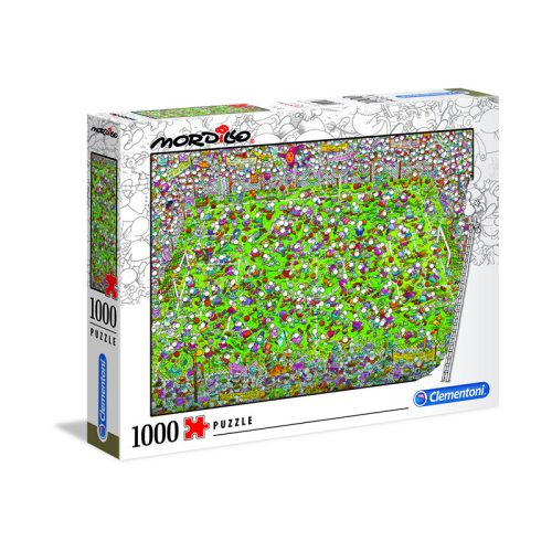 Puzzle 1000 db-os - A meccs, Mordillo - Clementoni 39537