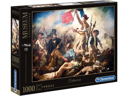 Puzzle 1000 db-os - Delacroix: A Szabadság vezeti a népet - Clementoni 39549
