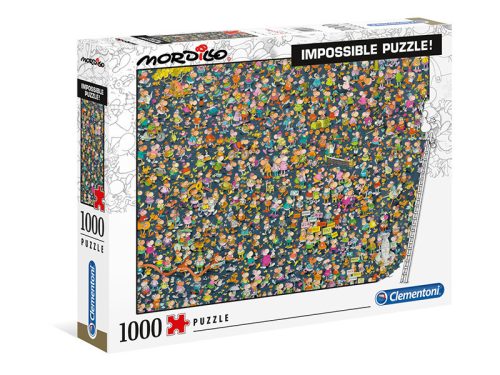 Puzzle 1000 db-os - A lehetetlen puzzle, Mordillo - Clementoni 39550