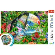 Trefl Trópusi állatok - 1040 db-os SPIRAL puzzle 40014
