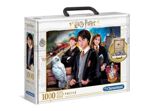 1000 db-os  puzzle bőröndben - Harry Potter - Clementoni 61882