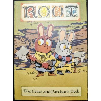   Root társasjáték Exiles & Partisans Deck kiegészítő, angol nyelvű