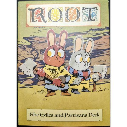Root társasjáték Exiles & Partisans Deck kiegészítő, angol nyelvű