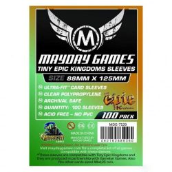   Mayday: Tiny Epic Kingdoms kártyavédő 88 x 125 mm (100 db-os csomag)