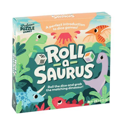 Rollasaurus társasjáték, angol nyelvű