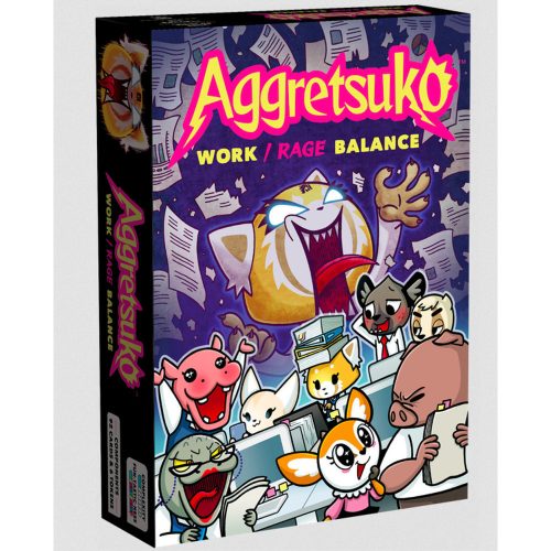 Aggretsuko Work/Rage Balance angol nyelvű kártyajáték
