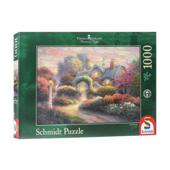 Puzzle 1000 db-os - Cottage im Rosengarten - Thomas Kinkade-Schmidt (59466)
