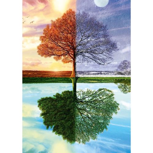 Puzzle 500 db-os - The seasons tree - Schmidt (58223)