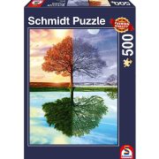 Puzzle 500 db-os - The seasons tree - Schmidt (58223)