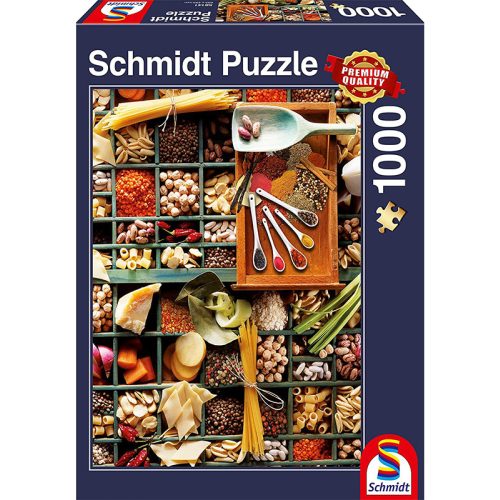 Puzzle 1000 db-os - "Mindent bele" konyha - Schmidt 58141