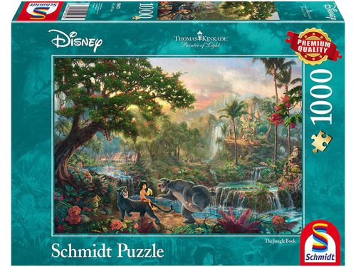 Puzzle 1000 db-os - A Dzsungel könyve - Thomas Kinkade - Schmidt (59473)