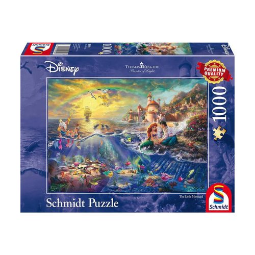 Puzzle 1000 db-os - A kis hableány - Thomas Kinkade - Schmidt 59479