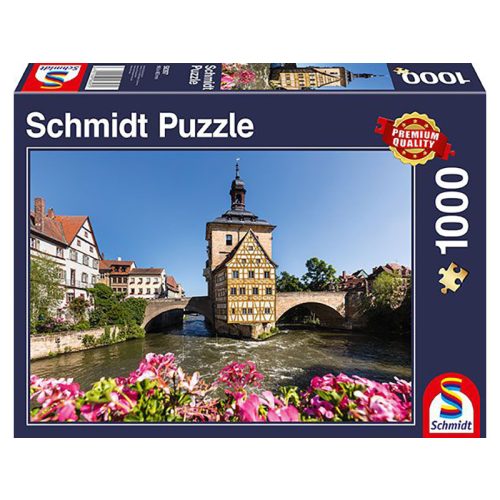 Puzzle 1000 db-os - Bamberg, Németország - Schmidt 58397