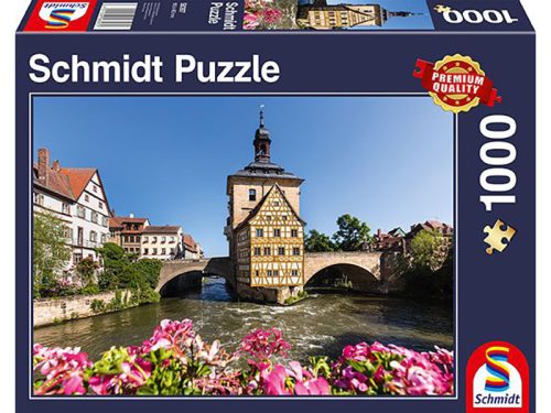 Puzzle 1000 db-os - Bamberg, Németország - Schmidt 58397