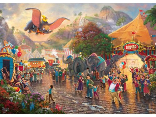 Puzzle 1000 db-os - Disney, Dumbo - Thomas Kinkade - Schmidt 59939