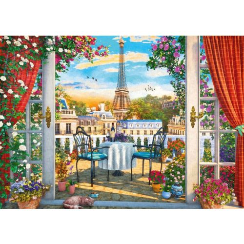 Puzzle 1000 db-os - Egy terasz Párizsban - Schmidt 58976