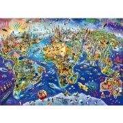Puzzle 1000 db-os - Fedezzük fel a világot! - Schmidt 58288