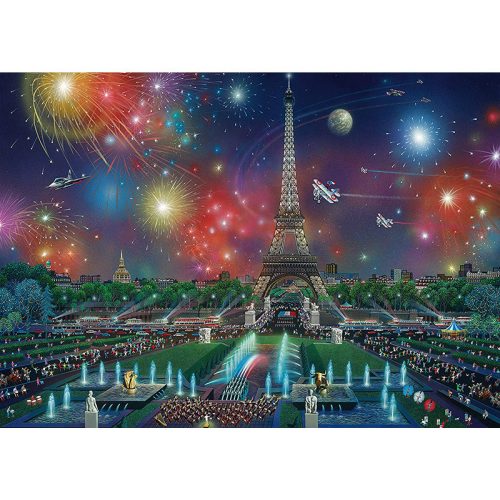 Puzzle 1000 db-os - Fireworks at the Eiffel Tower - Schmidt 59651