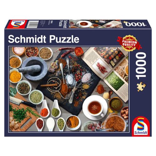 Puzzle 1000 db-os - Fűszerek - Schmidt 58948