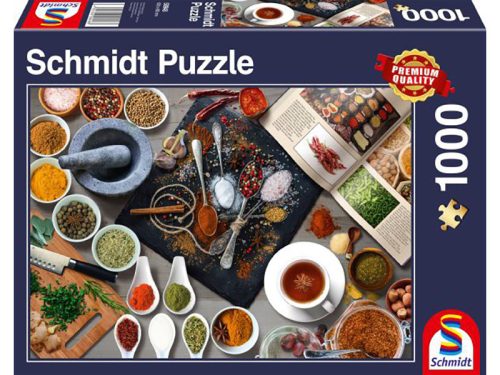Puzzle 1000 db-os - Fűszerek - Schmidt 58948