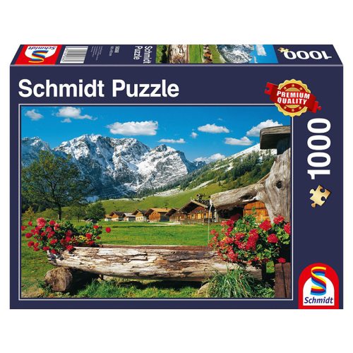Puzzle 1000 db-os - Hegyi gyöngyszem - Schmidt 58368