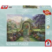 Puzzle 1000 db-os - HUmmingbird Cottage - Thomas Kinkade - Schmidt 59940