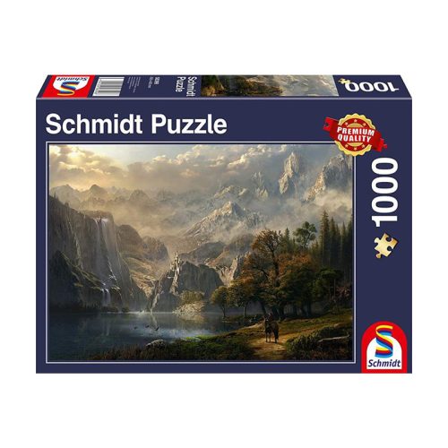 Puzzle 1000 db-os - Idilli vízesés - Schmidt 58399