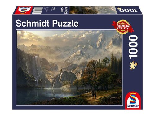Puzzle 1000 db-os - Idilli vízesés - Schmidt 58399