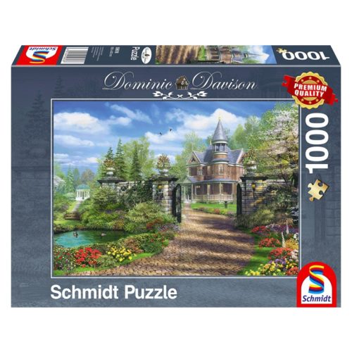 Puzzle 1000 db-os - Idyllic country estate -Dominic Davison - Schmidt 59618