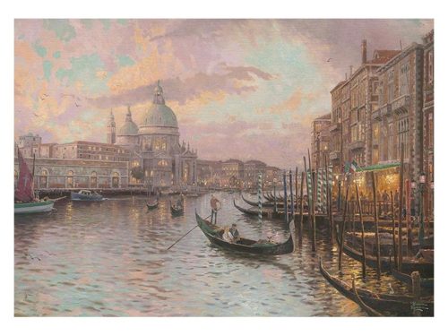 Puzzle 1000 db-os - In the Streets of Venice - Thomas Kinkade - Schmidt 59499