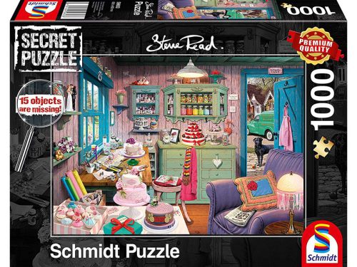 Puzzle 1000 db-os - Nagyi szobája - Secret puzzle - Schmidt 59653