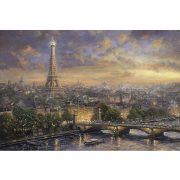 Puzzle 1000 db-os - Párizs, a szerelem fővárosa - Thomas Kinkade  - Schmidt (59470)