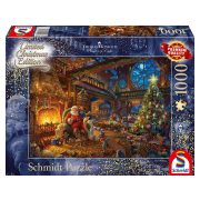 Puzzle 1000 db-os - Santa Claus and his elves - Schmidt 59494