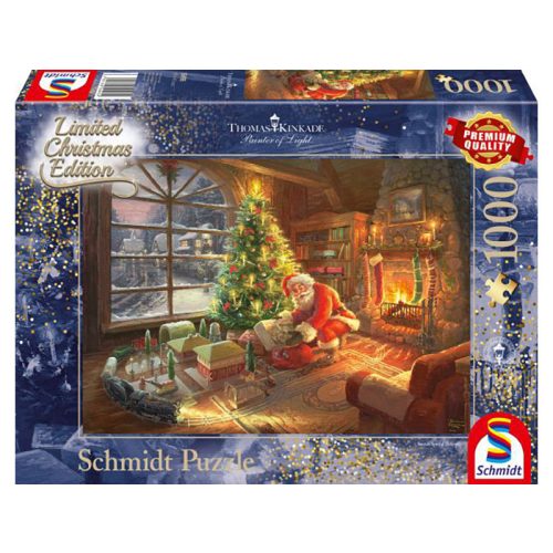 Puzzle 1000 db-os - Santa's Special Delivery - Thomas Kinkade - Schmidt 59495